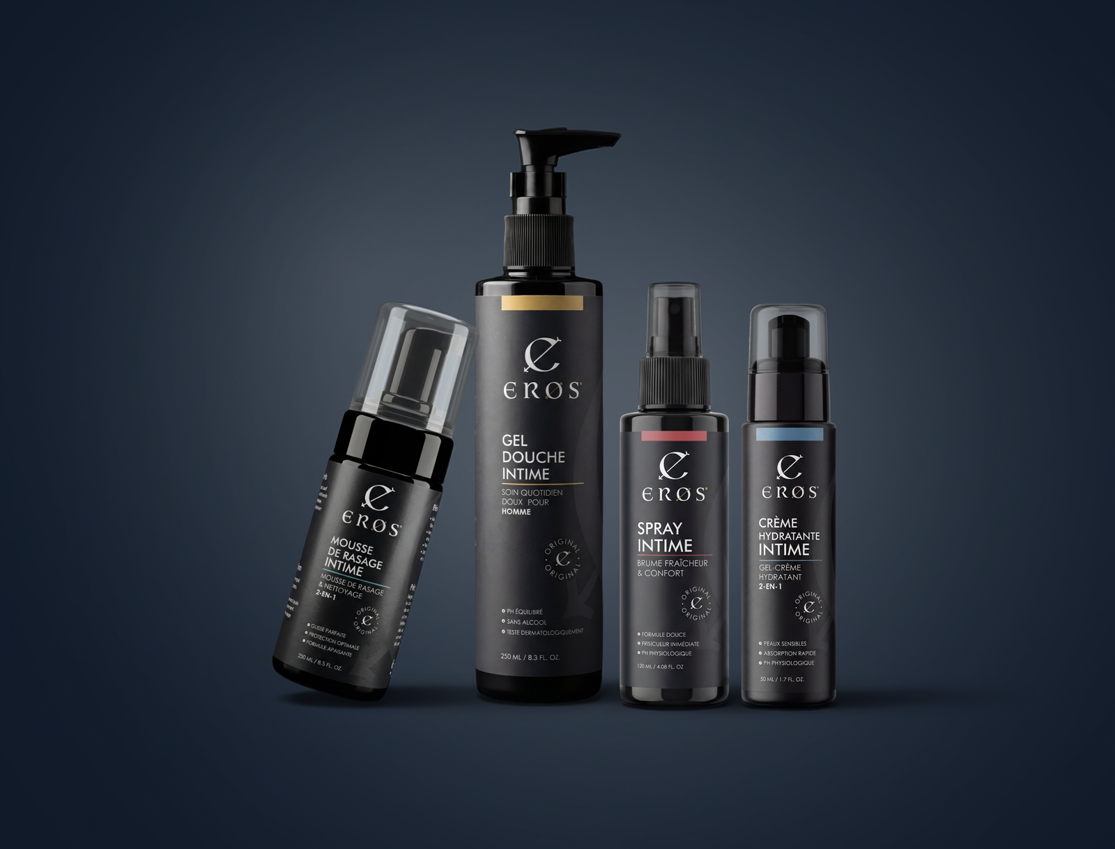 EROS الباقة الكاملة — 4 منتجات
